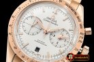 Omega SpeedMaster 57 Co-Axial RG/RG White OMF A7750 9300