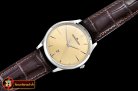 Jaeger Le Coultre Master Ultra Thin Date SS/LE Gold ZF 1:1 MY9015 Mod