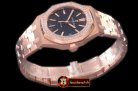 AP0326B - Royal Oak 15450 RG/RG Black AP 3120