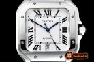 Cartier Santos De Cartier 2018 Mens XL SS/SS Wht KOR V2 MY9015