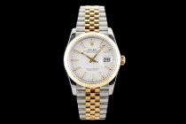 RLX200427J - GMF Rolex Datejust 36mm Steel-14K A3235 Automatic Movement m126233-0019