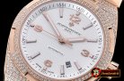 VACH. CONSTANTINE Overseas Ref.47074 Diams RG/RG White MY8215 Mo