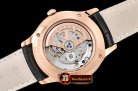 Jaeger Le Coultre Master Control Date 1548420 RG/LE Black ZF Asia 23J Mod