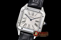 Cartier Santos Dumont 27mm SS/LE White XF Swiss Quartz