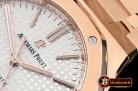 Audemars Piguet Royal Oak 15400 RG/RG White JF V5 MY9015 Mod 3120