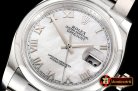 Rolex DateJust 36mm Oyst Dm 904L SS/SS Wht MOP/R GMF SA3135