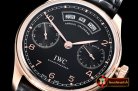 IWC Portugieser Annual Cal. IW503502 RG/LE Blk/Rose A52850