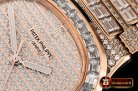Patek Philippe Nautilus 5711 40mm Diams RG/RG Diams Miyota 9015 Mod