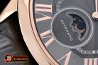 Cartier Drive De Cartier MoonPhase RG/LE Black Jap Qtz
