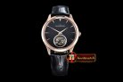 JL088C - Master Ultra Thin Tourbillon RG/LE Black