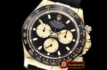 Rolex Daytona 116518 CER/YG/RU Black/Stk ARF V2 A4130 Mod