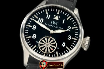 Replica IWC Big Pilot Markus Buhler SS/LE Black Asian 6498