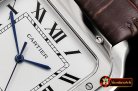 Cartier Santos De Cartier 2018 Ladies SS/LE Wht Swiss Qtz