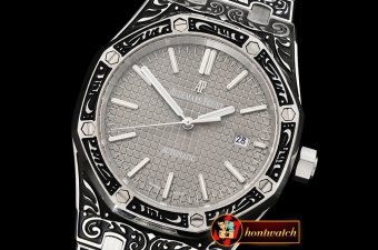 Audemars Piguet Royal Oak Ref.15400 Custom SS/SS Grey Jap 821A M