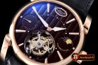 PAR010A - Tourbillon RG/LE Brown Tourbillon