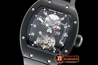 Richard Mille RM001 Tourbillon PVD/VRU Real Flying Manual Tourbillon