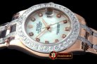 ROLMP019B - Diam Bez RG MOP Wht/Diam Asian 2813