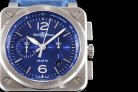 Bell & Ross BR0394-BLU-STSCA 42MM WF-7750 BR001W