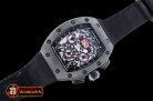 Replica Richard Mille RM011 Standard Ed FC/NY Black/Wht A7750