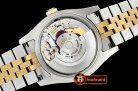 Rolex Datejust Man DJ 36mm Jub Flt YG/SS Gold Sticks BP A3135 Mo