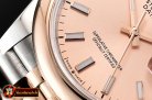 Rolex DateJust 36mm Jub Dome RG/SS Rose/Stk BP A2813