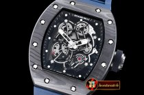 Richard Mille RM055 Bubba Watson FC/RU Skeleton Blue MY9015 Mod