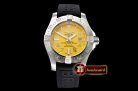 Breitling Avenger II Seawolf SS/RU Yellow Num GF V2 Asia 2836