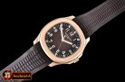 PP0283 - Aquanaut Ref.5167 RG/RU Brown/Num PF Asia 2824 Mod