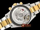 Rolex Daytona 116523 YG/SS Black Diam OMF A7750 Mod