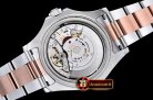 Rolex YachtMaster Mens 116621 RG/SS Black JF Asia 3135 Mod