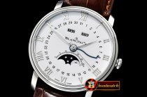 Blancpain Villeret Complications SS/LE White OMF Miyota 9015 Mod