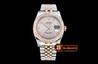 Rolex Datejust DJ 36mm Jub Flt RG/SS Light Grey Rmn BP A3135 Mod