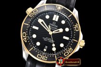 Omega Seamaster 300m 2018 YG/SS/RU Black OMF Asia 8800