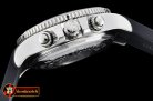 Breitling Superocean SteelFish Chrono SS/RU Wht/Blk A7750