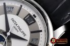 Patek Philippe Annual Cal. Moonphase Ref.5205 SS/LE Wht GRF MY9015