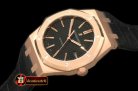 AP0306B - Royal Oak 15400 RG/LE Black AP 3120