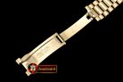 Rolex DayDate 40mm Flt YG/YG Pearl Wht Roman BP Swiss 2836