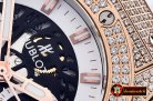 Hublot Aero Big Bang Diams RG/RU Skele Wht/Bk A7750 Mod