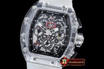 RM082C - RM011 Felipe Messa Big Date Sapphire Limited Black A-77