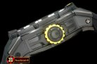 RM074C - PVD Black/RU Black/Yellow Asian 7751 Decorated