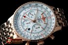 BSW0284A - Navitimer GMT RG/RG White A-7750