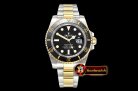 Rolex Submariner 116613LN 904L YG/SS Black ARF SH3135V2