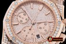 Replica Audemars Piguet Royal Oak Chronograph 26322O RG/RG Diams