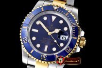 Rolex Submariner 116613 Cer YG/SS Blue BP V2 SP Asia 3135