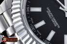 Rolex Datejust II DJ2 41mm Jub Flt SS/SS Black Stk BP A3235 Mod