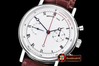 Breguet Classique Ref.1433 Chronograph SS/LE White Roman HW75