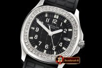 Patek Philippe Aquanaut Ref.5067A 35mm Real D SS/RU Black JJF Swiss Qtz