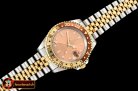 Rolex GMT Master II Jub YG/SS Brown Root Beer Asia 2836