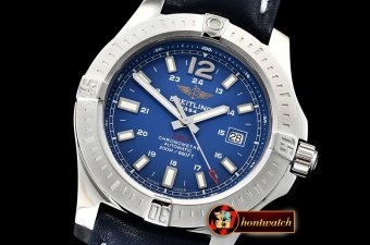 Breitling Colt Automatic 42mm SS/LE Blue ANF Asia 2836