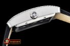 Replica Cartier Tank MC 1904 SS/LE Diams White JF Asia 23J